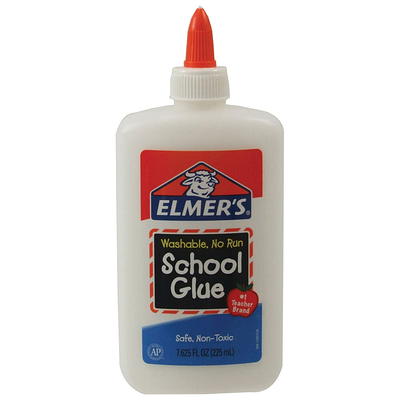 Elmer's School WashableRemovable Glue Sticks, 0.24 oz., White, 30/Pack  (E556)