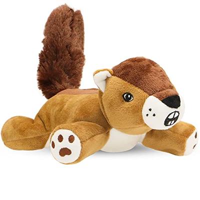 Dog Big Fat Squirrel Plush Chew Toy