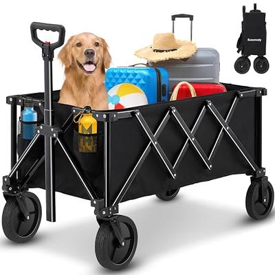 Ozark Trail Multi-Purpose Big Bucket Cart, Black Wagon, Height 24 - Yahoo  Shopping