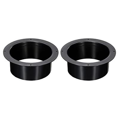 PATIKIL 5 Inch Duct Connector Flange, 2 Pack Exhaust Hose Flange ABS Round  Air Duct for Heating Cooling Ventilation System - Yahoo Shopping