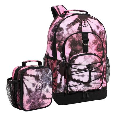 Purple Navy Laguna Tie-Dye Backpack & Lunch Box Bundle