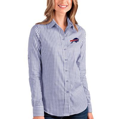 Antigua Apparel / Men's Buffalo Bills Structure Button Down Red Dress Shirt