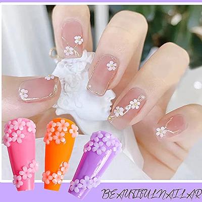 CHARMING MAY Nail Gems 10 PCS 3D Bunny Shiny Nail Jewels for Nail Art,  Pearl Nail Charms for Women Nail Decoration DIY Design Nail Gem Crystals