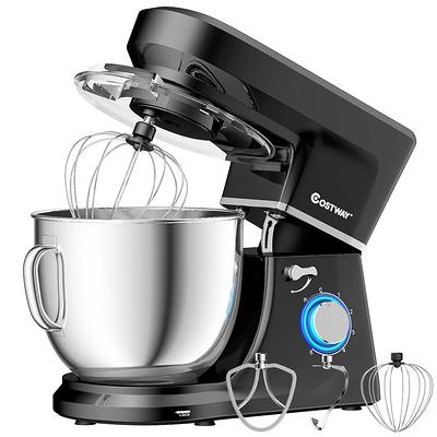 GEFT Stand Mixer, 6 QT 600W Tilt-Head Dough Mixer, 6+P speed