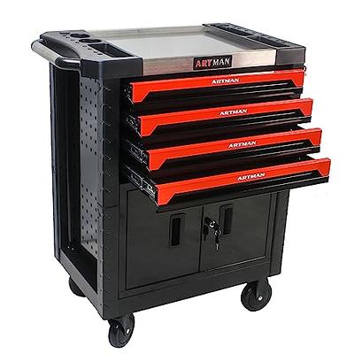 Pack Tool Box Organizer Tool Tray Dividers, Rolling Tool Chest Cart Cabinet  Work