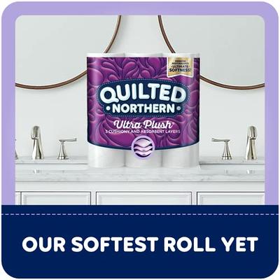 Quilted Northern Ultra Plush Toilet Paper with Sweet Lilac & Vanilla  Scented Tube, 6 Mega Rolls, 3-Ply Bath Tissue