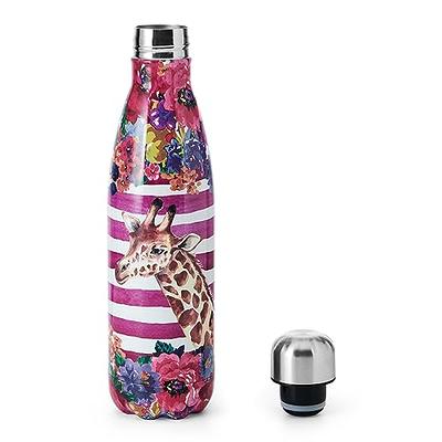 OLDLEY Kids Water Bottle 12 oz Insulated Water Bottles with Straw & 10  Stickers, Stainless Steel Toddler Bottle Double Wall Vacuum BPA