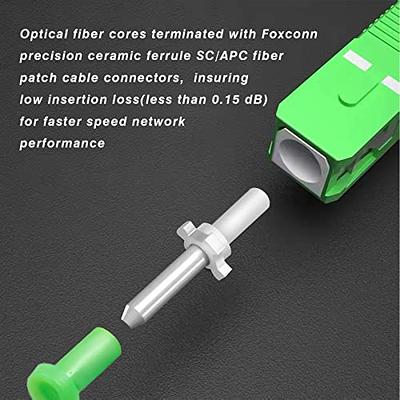 Fibershack - Cable de Internet de fibra óptica SC/APC