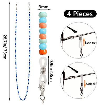 Eye Glasses String Strap Holder Adjustable Retainer Cord Sunglasses  Lanyards 4pc