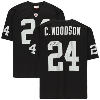 Product Detail  MITCHELL & NESS CHARLES WOODSON 1998 YOUTH LEGACY JERSEY -  Black - S