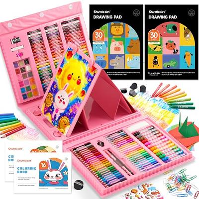 Soucolor Arts and Crafts Supplies, 183-Pack Drawing Painting Set for Kids  Girls Boys Teens, Coloring Art Kit Gift Case: Crayons, Oil Pastels,  Watercolors Cake, Colored Pencils Markers, Sketch Paper - Yahoo Shopping