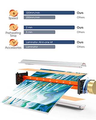  KTRIO Laminating Sheets Laminating Pouches, Hold 11 x