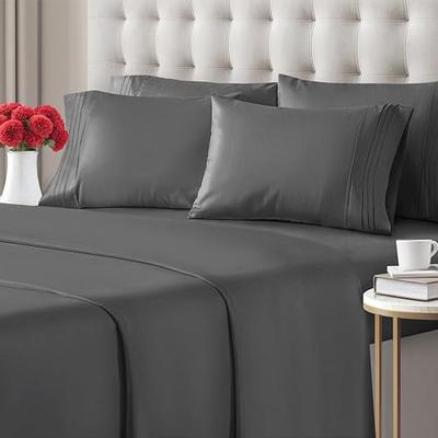 Queen Size 4 Piece Sheet Set - Comfy Breathable & Cooling Sheets - Hotel Luxury Bed Sheets for Women & Men - Deep Pockets, Easy-Fit, Extra Soft 