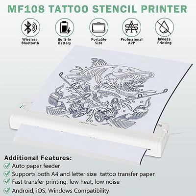 Stampcolour Printable Temporary Tattoo Paper for INKJET printer