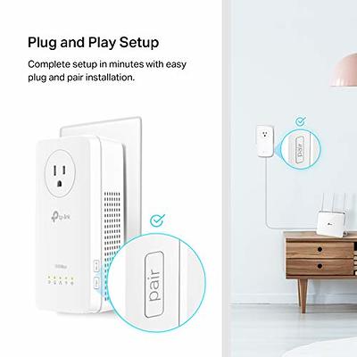 TP-Link Powerline Wi-Fi Extender (TL-WPA7617KIT) - AV1000