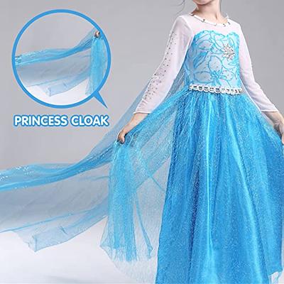 UPORPOR Light Up Princess Dress Christmas Costume for Girls Snow Halloween  for Girls Birthday Fancy Dress Up, 2-10 Years : : Toys & Games