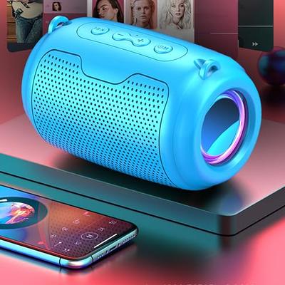 Bluetooth Speaker, Wireless Speaker Bluetooth, Portable Speaker with 24W  Stereo Sound, Oraolo Speakers with RGB Lights, 24H Playtime, AUX-in