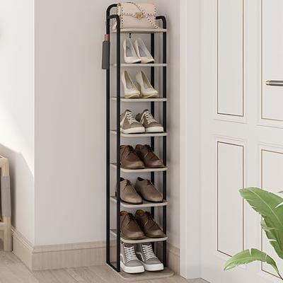 ESINGMILL Over the Door Shoe Organizer - Hanging Holder with 12 Large Clear  Pockets and 2 Metal Hooks, Shoe Rack for Narrow Closet Door - Yahoo Shopping