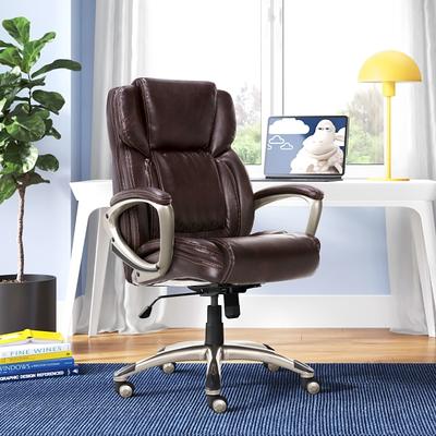 Realspace Fennington Bonded Leather High Back Executive Chair