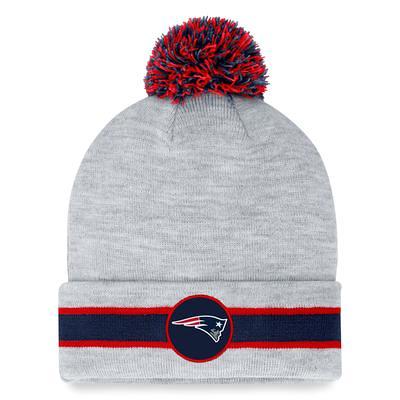 Men's Fanatics Branded Heather Gray Denver Broncos Cuffed Knit Hat with Pom