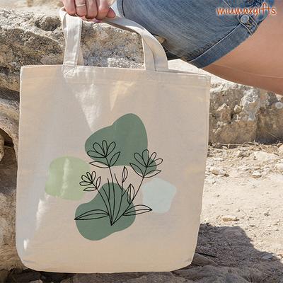 Flower Sage Green Y2K Tote Bag, Floral Abstract Art 90S Minimalist One Line  Bag - Yahoo Shopping