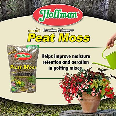 Legigo 3.5oz Premium Sphagnum Moss Potting Mix- 4 QT Natural Succulent  Carnivorous Plants Moss Dried, Plant Growing Medium for Orchid Succulent