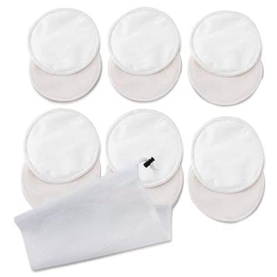 Enovoe Organic Bamboo Reusable Nursing Pads with Laundry Bag - Washable  Breastfeeding Pads for Ultimate Protection - Nipple pads Viscose Breast pads  for breastfeeding - Large 4.8 - White - Pack of 12 - Yahoo Shopping