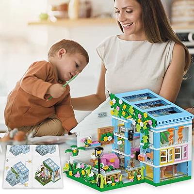 SUNHABI Flower House Building Toys Set for Girls 6-12 8-10 10-12 Size of  Mini Bricks Friends Set for Girls 6-12 8-12 for Girls Boys 6-12, 608 PCS  5.31 (l) 4.33 (w) 4.13 (h) inch…… - Yahoo Shopping