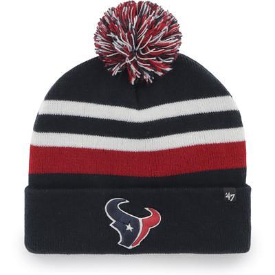 Girls Youth Navy Dallas Cowboys Cable Cuffed Knit Hat With Pom