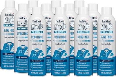  Liquid Starch Iron Spray (20 oz, 12-Pack) - Niagara Starch Spray  Iron Aid: Non-Flaky/Clogging