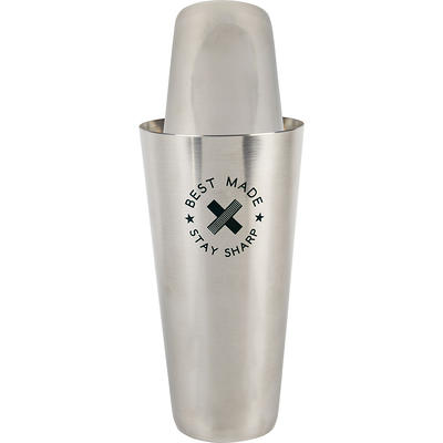 Snowfox Stainless Steel Cocktail Shaker Black/Gold