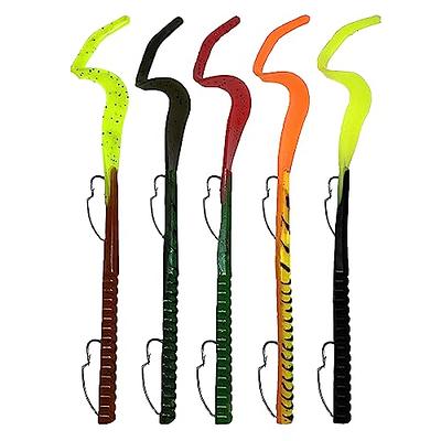 Delong Lures Weedless Pre-Rigged Fishing Lures Bass Set, Pike, and Anything  in Between - Made in USA - Extra Durable Soft Plastic Swimbaits for Bass  Fishing Lures - 5 PCS Bass Baits