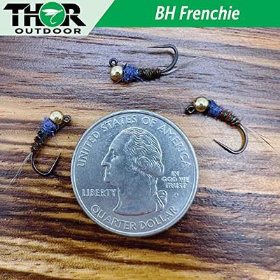Thor Outdoor Purple Reign Frenchie Fly Fishing Nymph, Hook Size #14-3 Pc  Eco Pack - Bead Head Euro Jig Fly Kit for Trout and Panfish - Yahoo Shopping