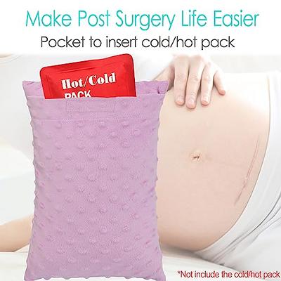 Little Hysterectomy Pillow Post Surgery Pillows with Pocket for