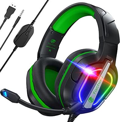 XBOX ONE SERIES S/X PS4 PS5 CHAT HEADSET Mic Gaming Headphones 3.5mm Audio  Jack