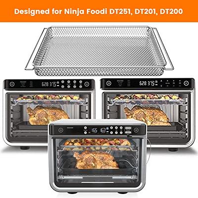 Air Fryer Oven Basket, Original Replacement Baking Trays for NINJA DT201  DT251 Foodi Digital Air Fryer Oven, Mesh Basket, Ideal Accessories for Air