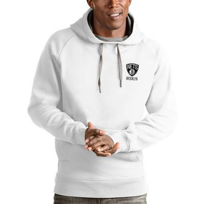 Antigua New York Yankees Navy Victory Pullover Hoodie