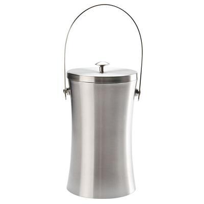 Vigor SS1 Series 12 Qt. Stainless Steel Brazier with Aluminum-Clad Bottom  and Cover