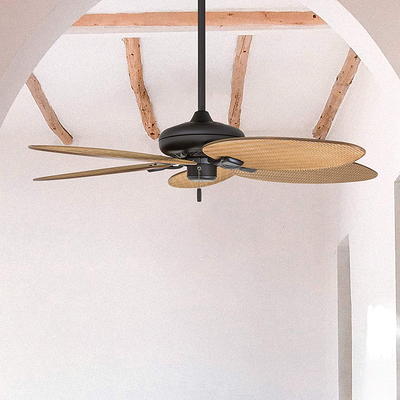 52 Palm Valley Tropical 5 Blade Ceiling Fan