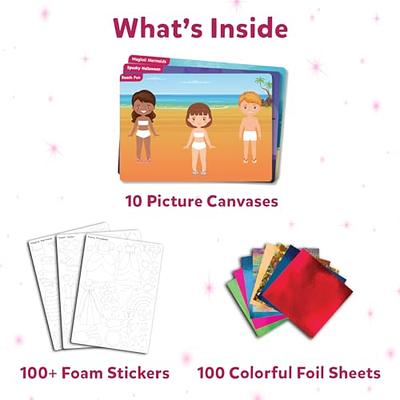 Skillmatics Foil Fun Holiday Magic, Animals Theme Bundle, Art & Craft Kits,  DIY Activities for Kids