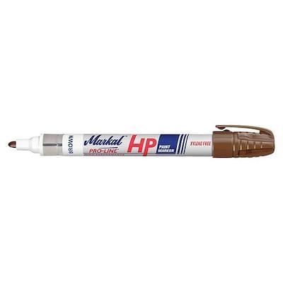 Markal Paint Marker, Permanent, Orange 97052 