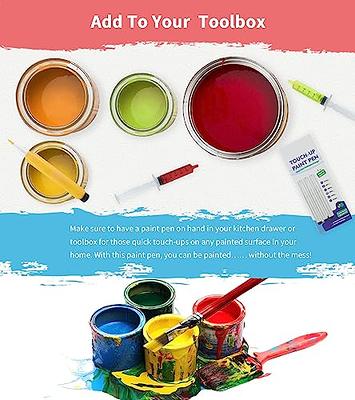 Slobproof Touch-Up Paint Pen, Fillable Paint Brush Pens for Interior Paint  Touch Ups to Drywall, Cabinets & Furniture