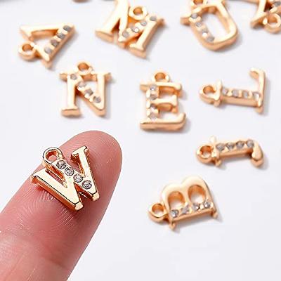 CINKOLA 925 sterling Silver Letter Charms A-Z Alphabet Beads with