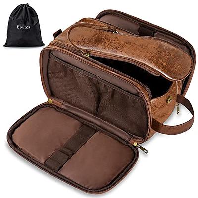 Toiletry Bag For Men/ Makeup Organizer for Women Travel Cosmetics Kit Bag-Water-Resistant  Shaving Bags