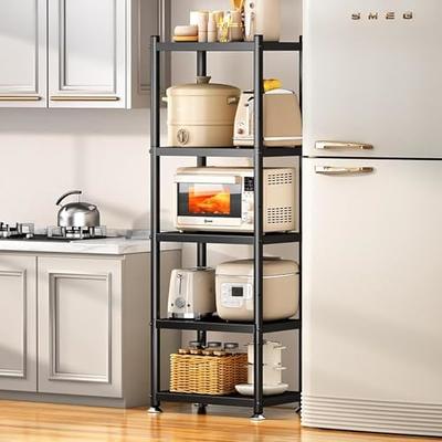 Rolling Kitchen Pantry Shelves