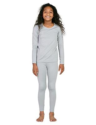 MANCYFIT Thermal Underwear Set for Girls, Long Johns Fleece Lined Kids Base  Layer Shirts & Pants Red and White Stripes Large - Yahoo Shopping