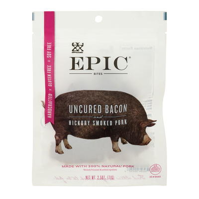 Epic - Bar Beef Apple Uncured Bacon - Case of 12-1.3 Oz