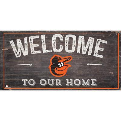 New York Mets 11 x 19 Personalized Team Color Welcome Sign