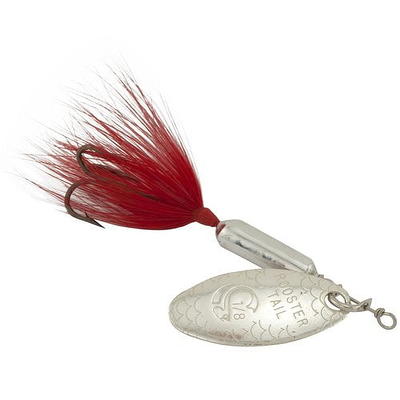 Yakima Bait Wordens Original Rooster Tail Spinner Lure, Flame, 1/8-Ounce
