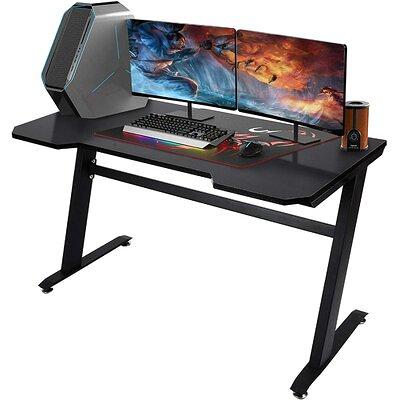 Inbox Zero 47 Gaming Desk, Z-Shape Large Size, With Cable Management  System (Black) Inbox Zero - Yahoo Shopping